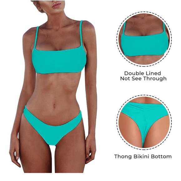 Women’s 2 Piece Swimsuit Size XL - Picture 4 of 7